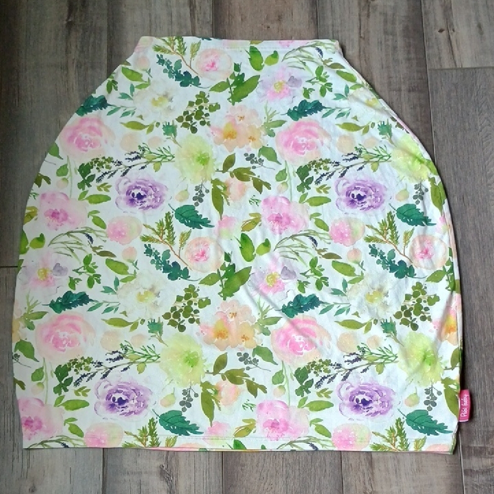 Floral Bamboo Nursing Cover Blanket